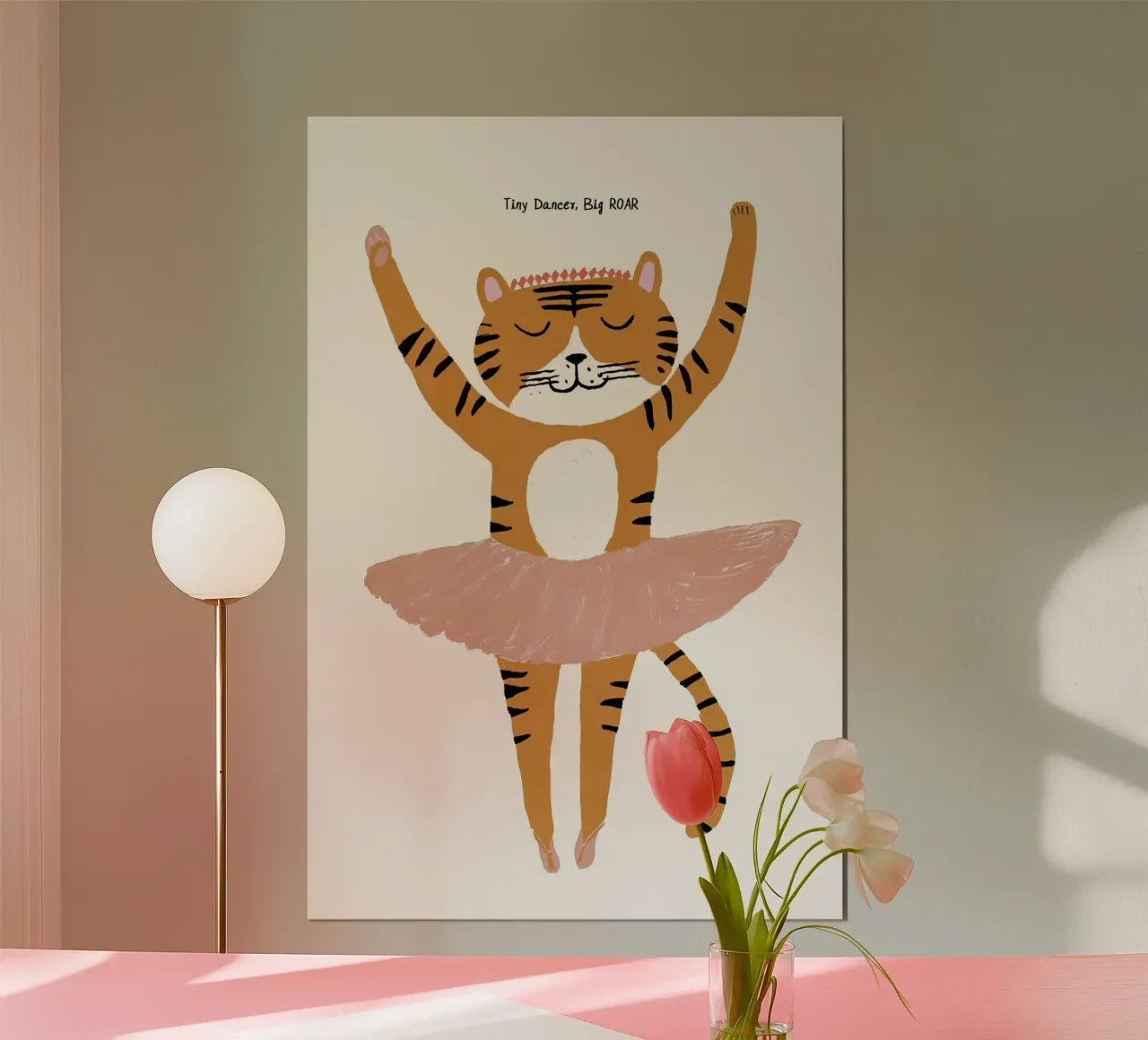 Tiny Dance Big Roar poster da treechild