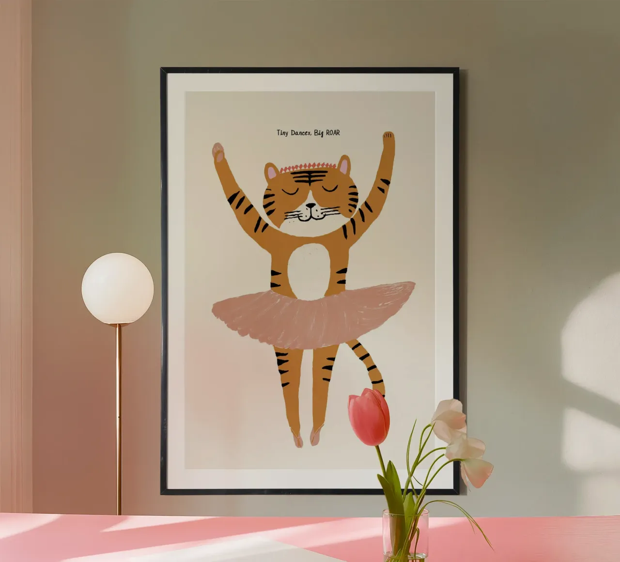 Tiny Dance Big Roar poster da treechild