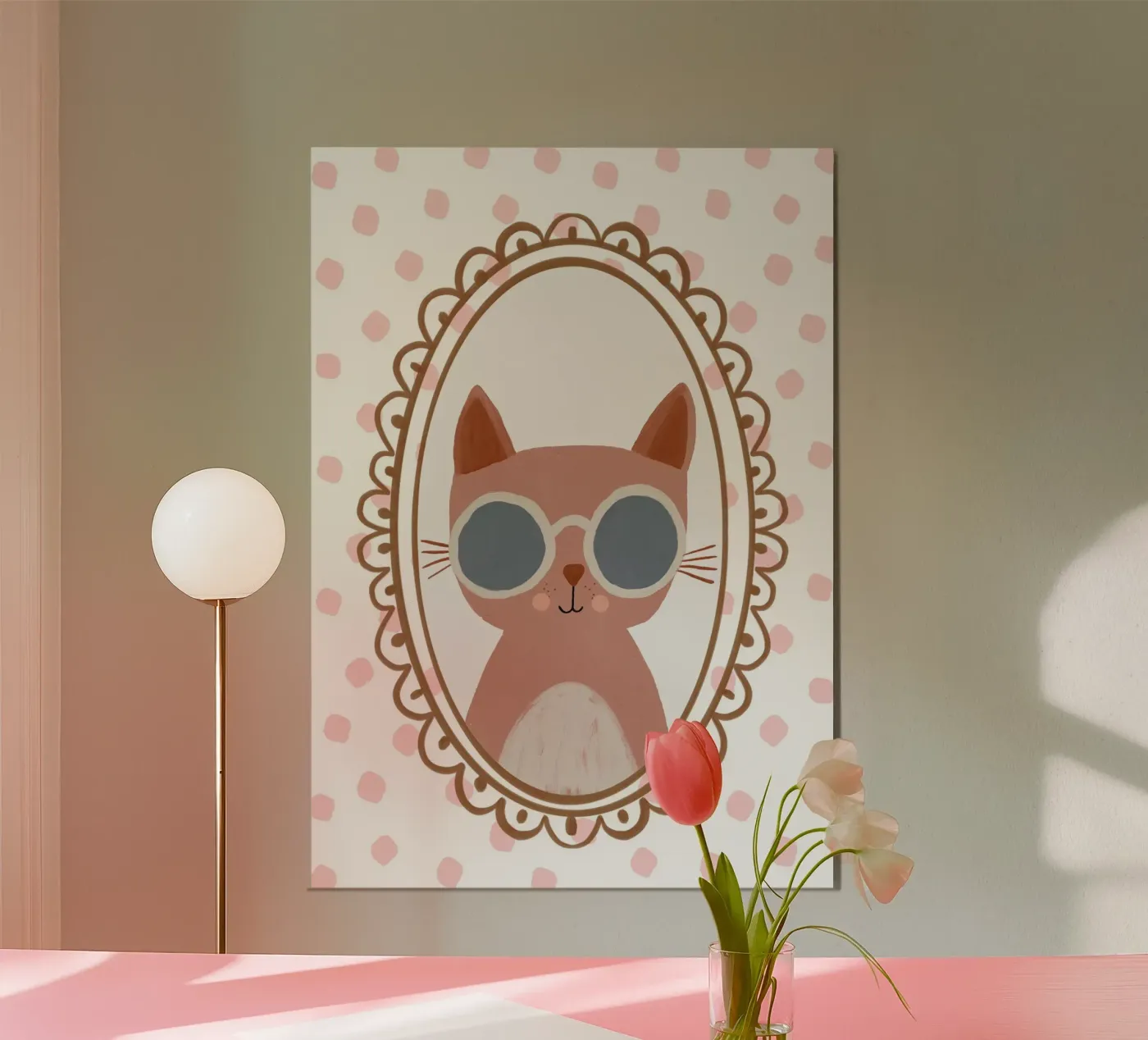 Cool Cat poster by treechild