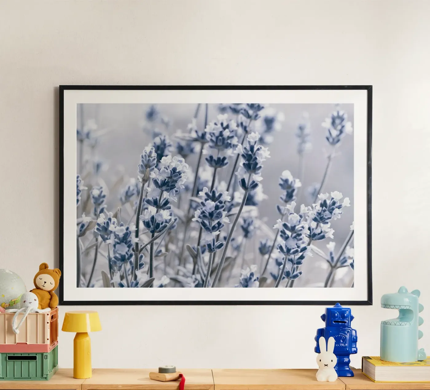 Lavendel Poster von Atteloi