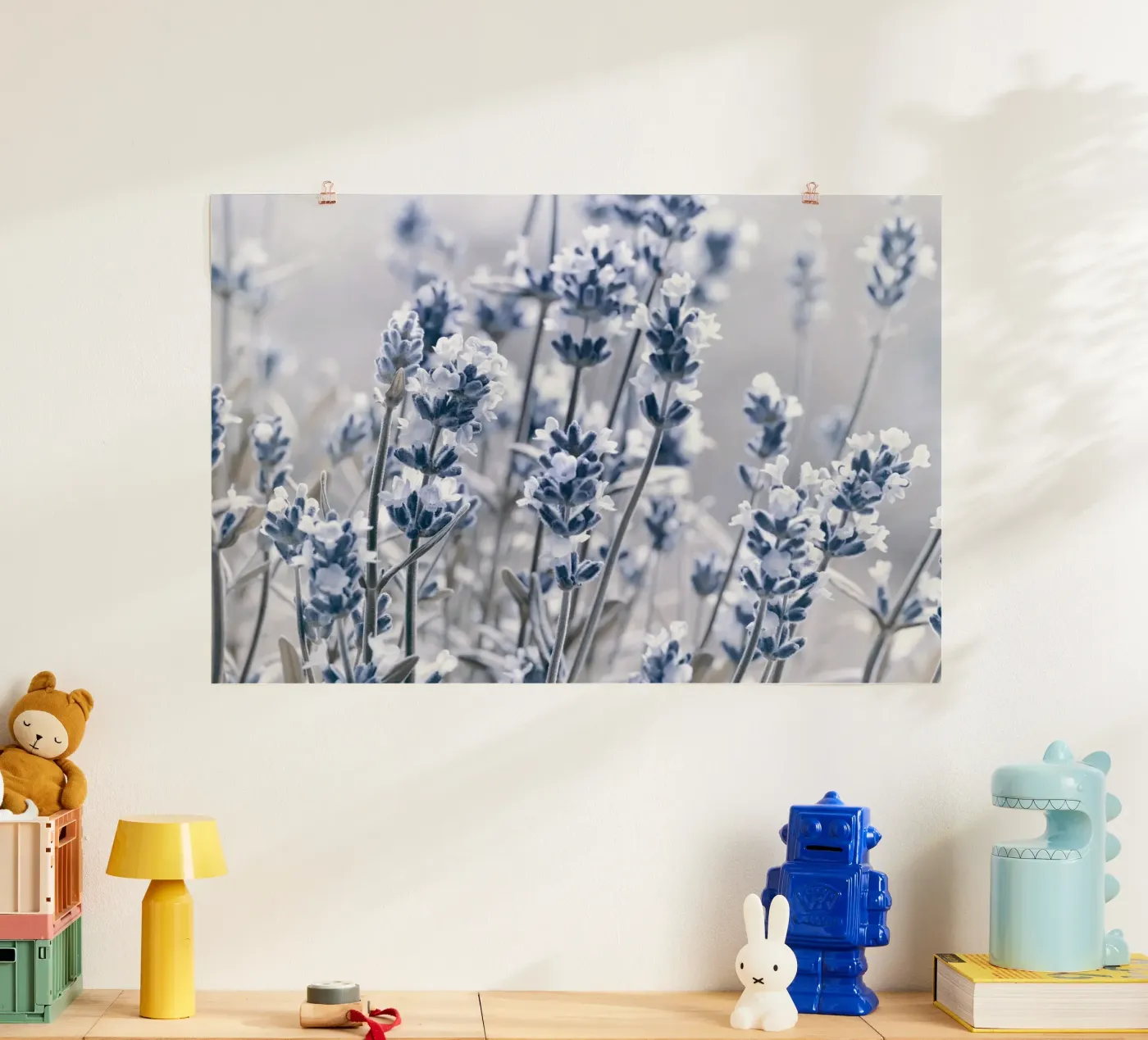 Lavendel Poster von Atteloi