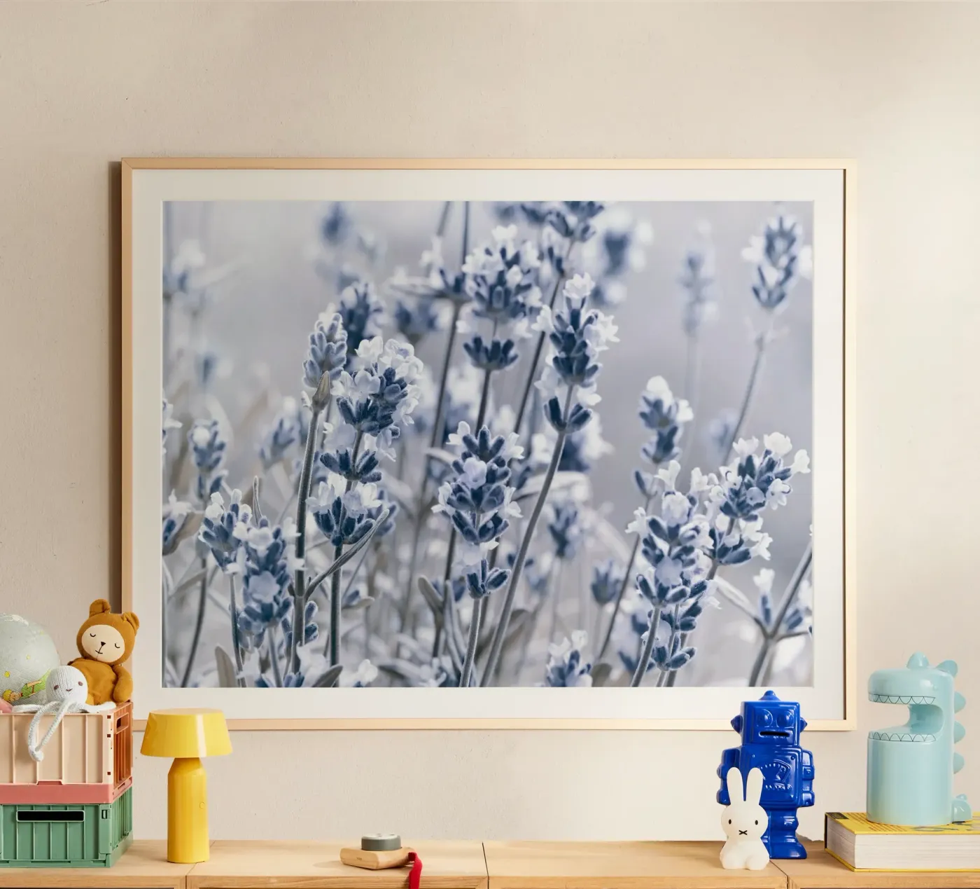 Lavendel Poster von Atteloi