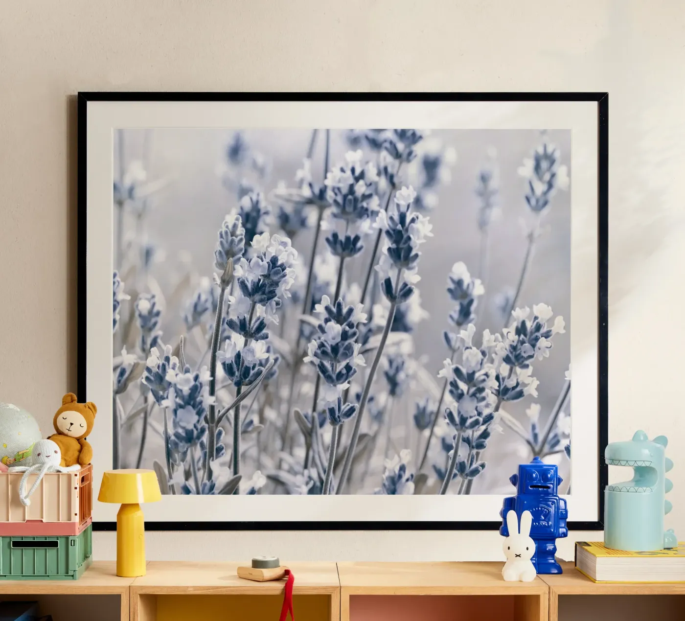 Lavendel Poster von Atteloi