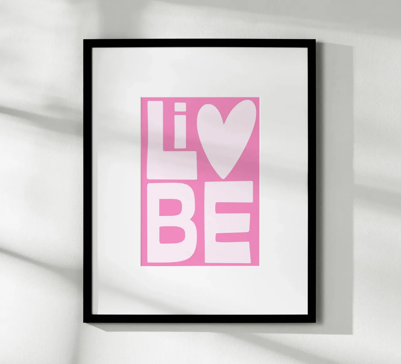 LIEBE poster da DigiWunderwerk