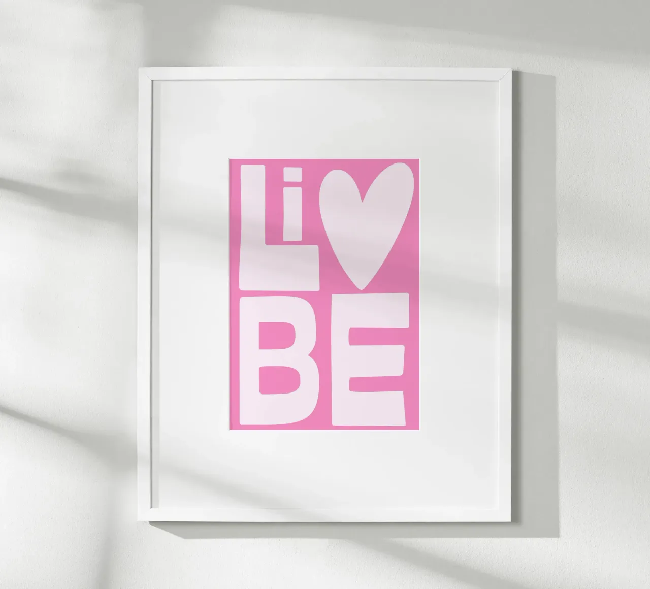 LIEBE poster da DigiWunderwerk