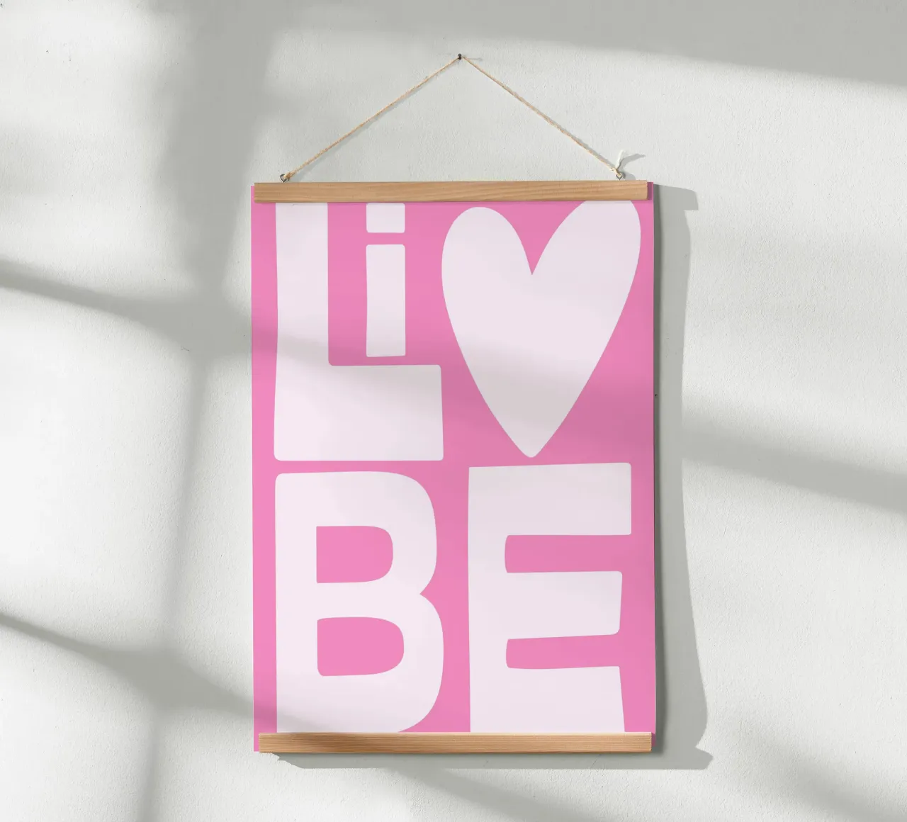 LIEBE poster da DigiWunderwerk