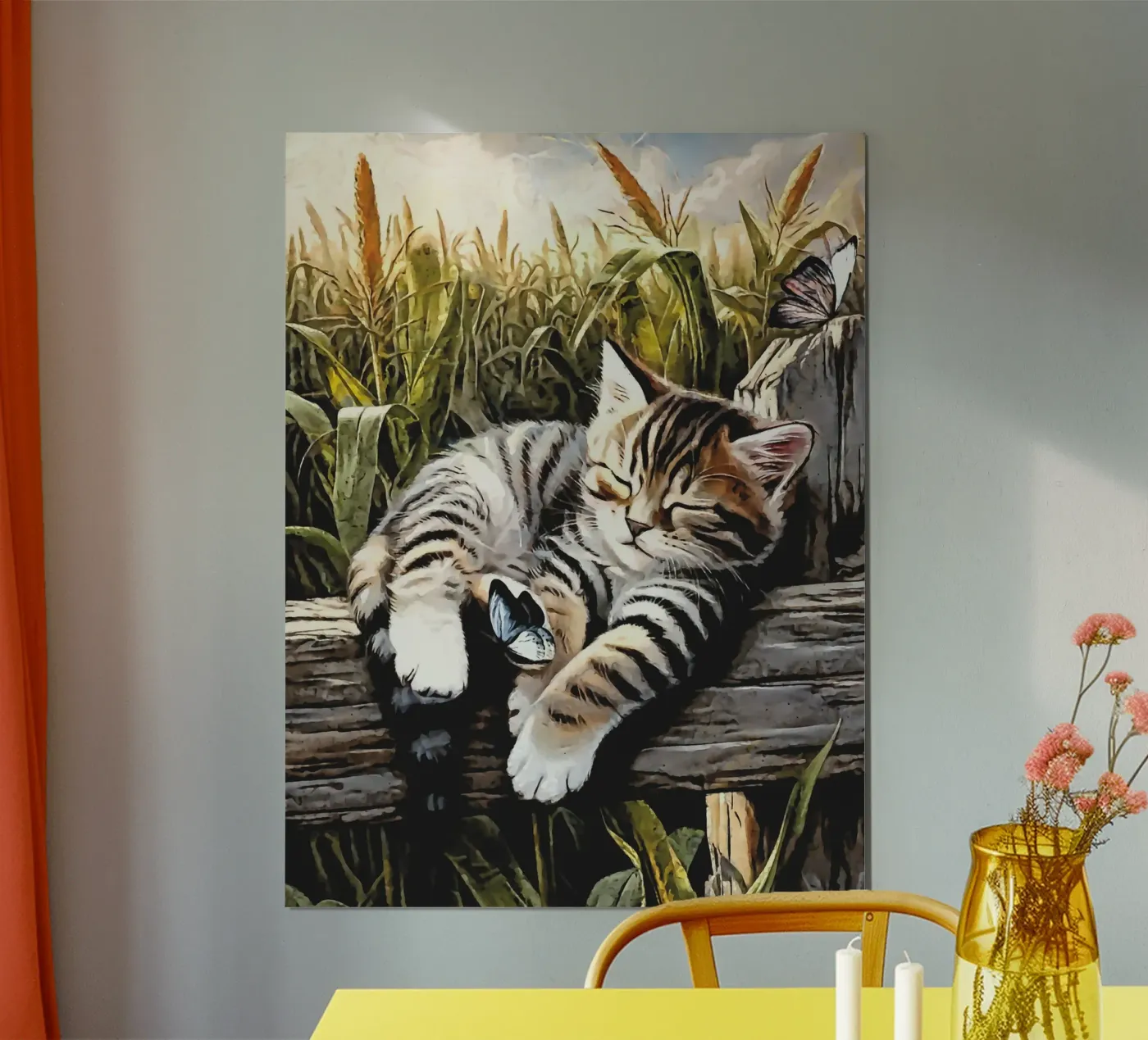 kitten napping poster by Fred-Graph