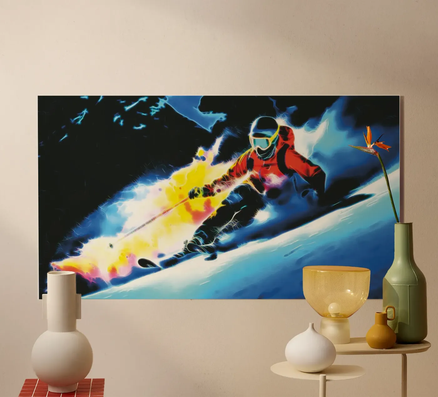 fun skier plexiglass da Fred-Graph