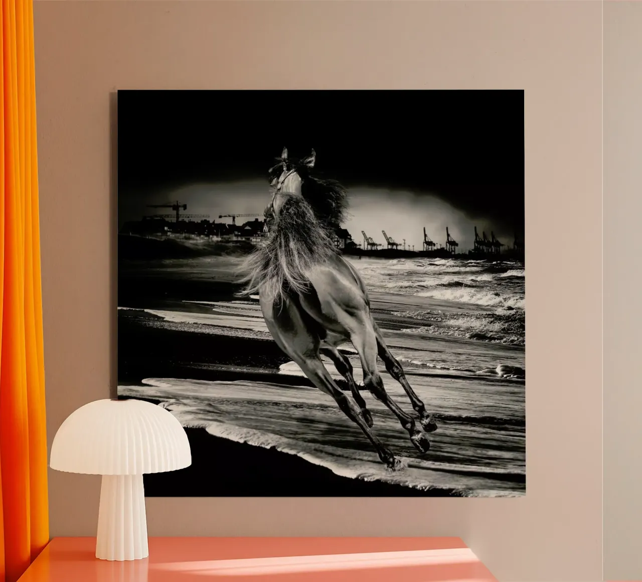 Wild Run - Mohammed Alnaser alluminio dibond da Pictufy