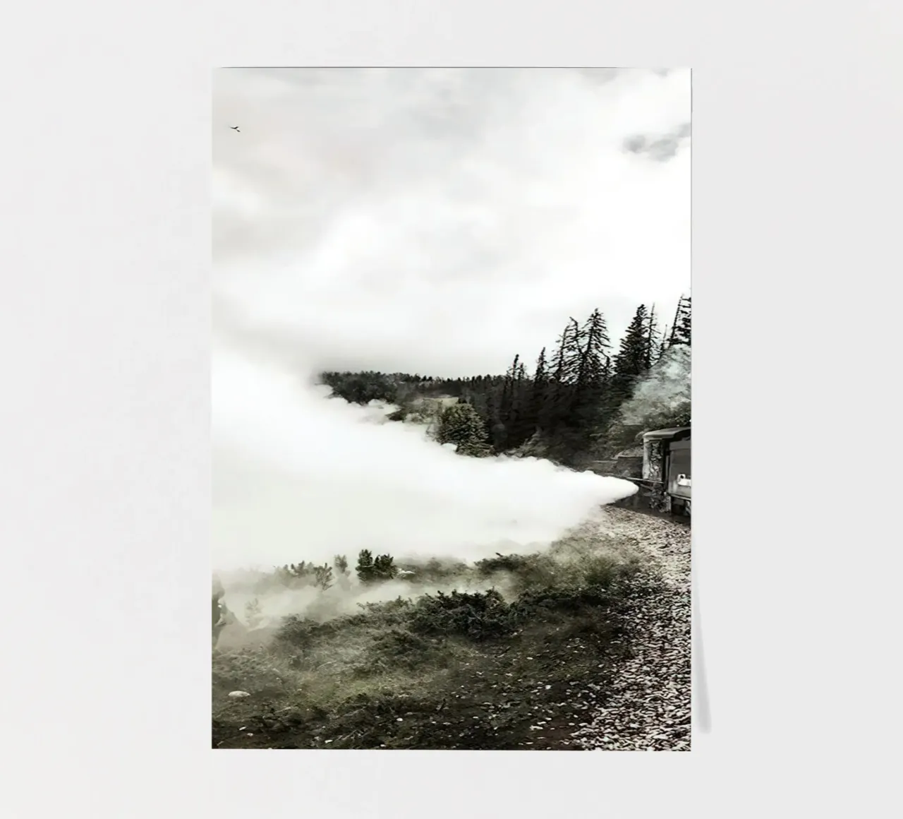 Moving Train sticker sheet by Sowa Studio