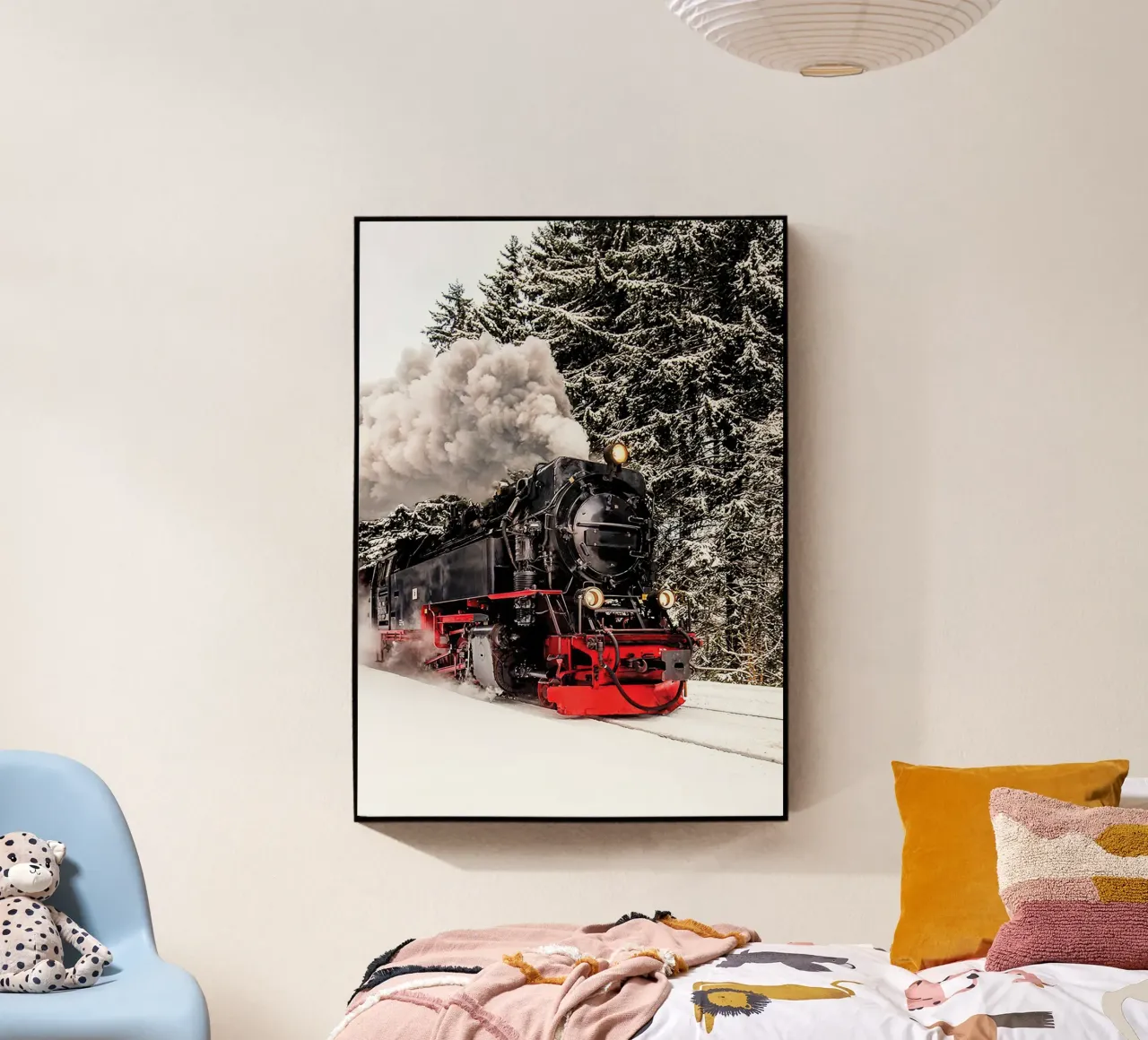 Winter Train plexiglass da Sowa Studio