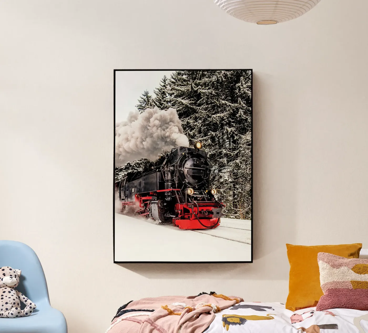 Winter Train plexiglas de Sowa Studio