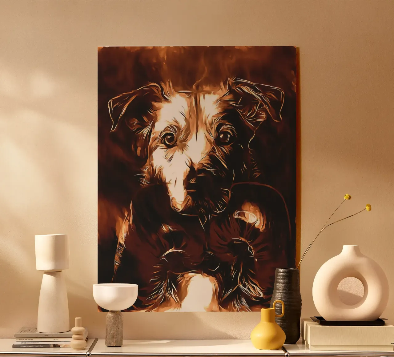 Il cane boxer plexiglass da Fred-Graph