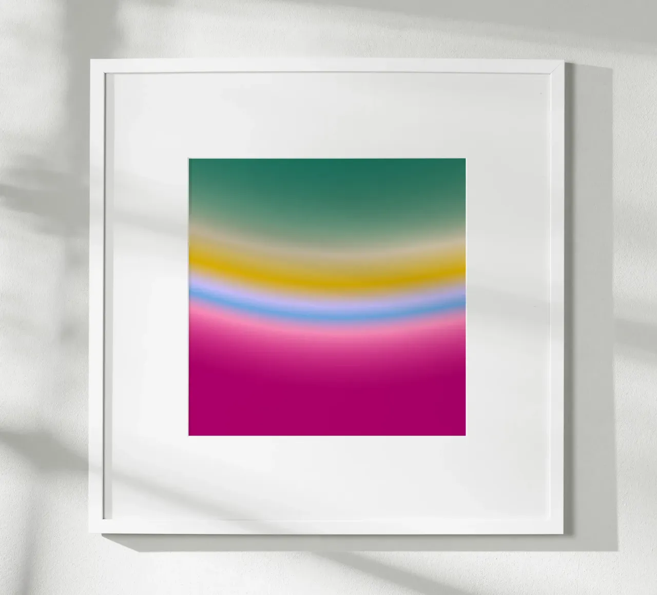 TEARS OF JOY poster met houten frame van ÂME LIBRE STUDIO