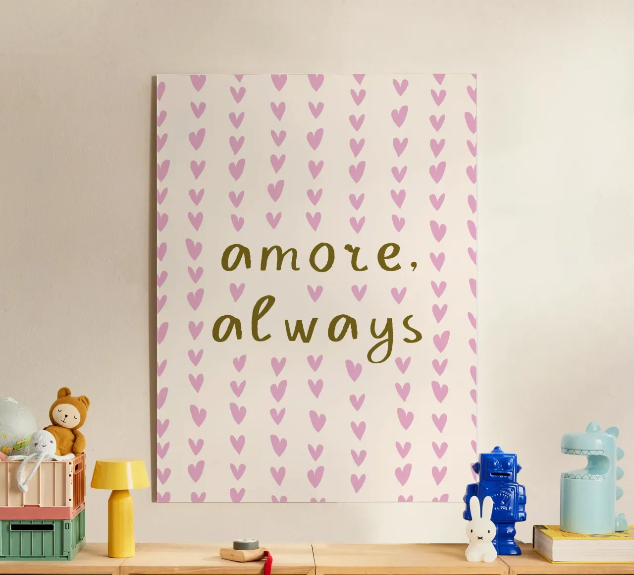 Amore, always plexiglass da Blisstype