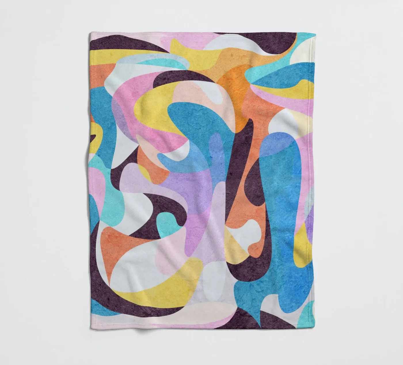 Ease And Flow Fleecedecke von Lines Inside