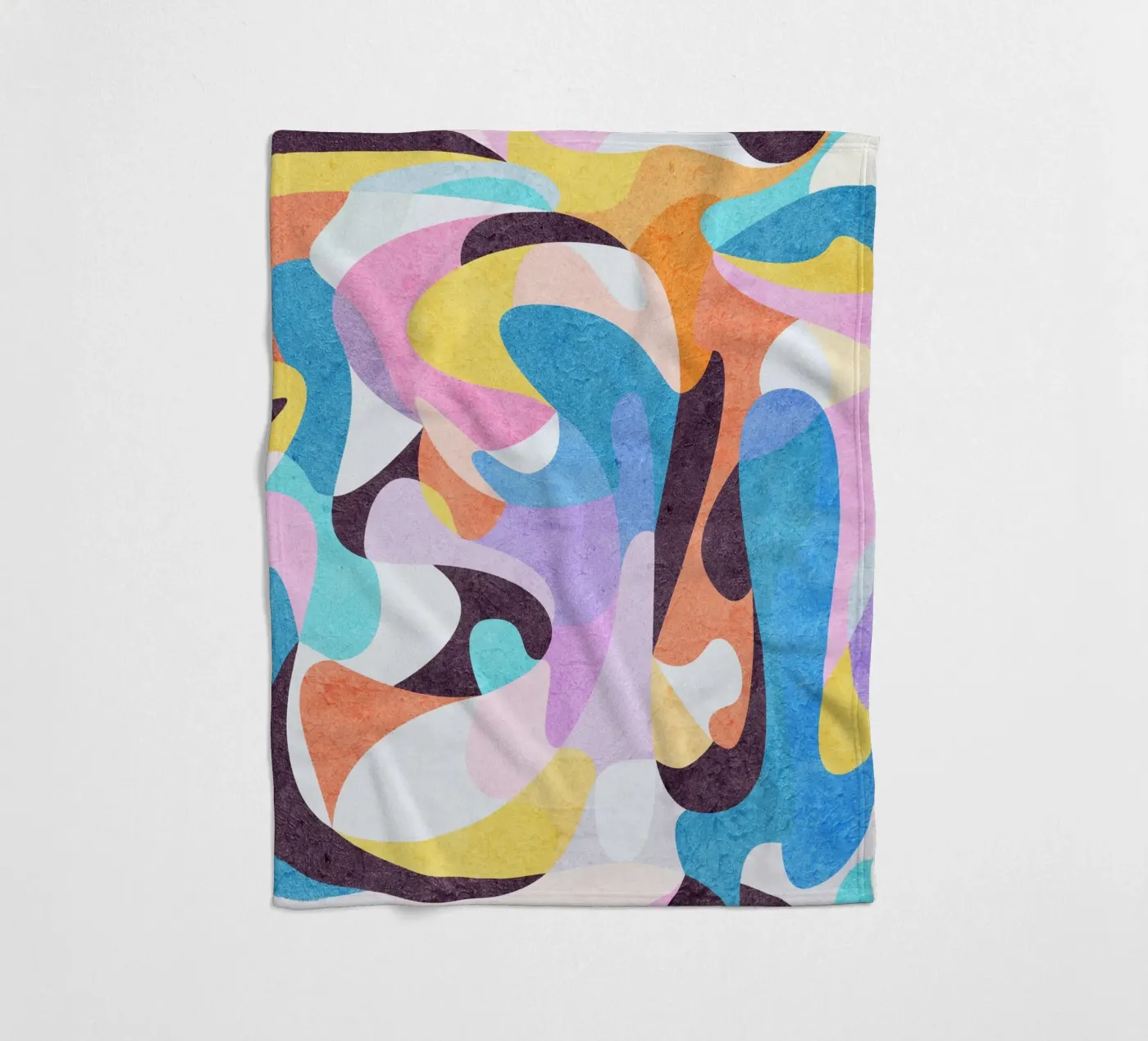 Ease And Flow Fleecedecke von Lines Inside
