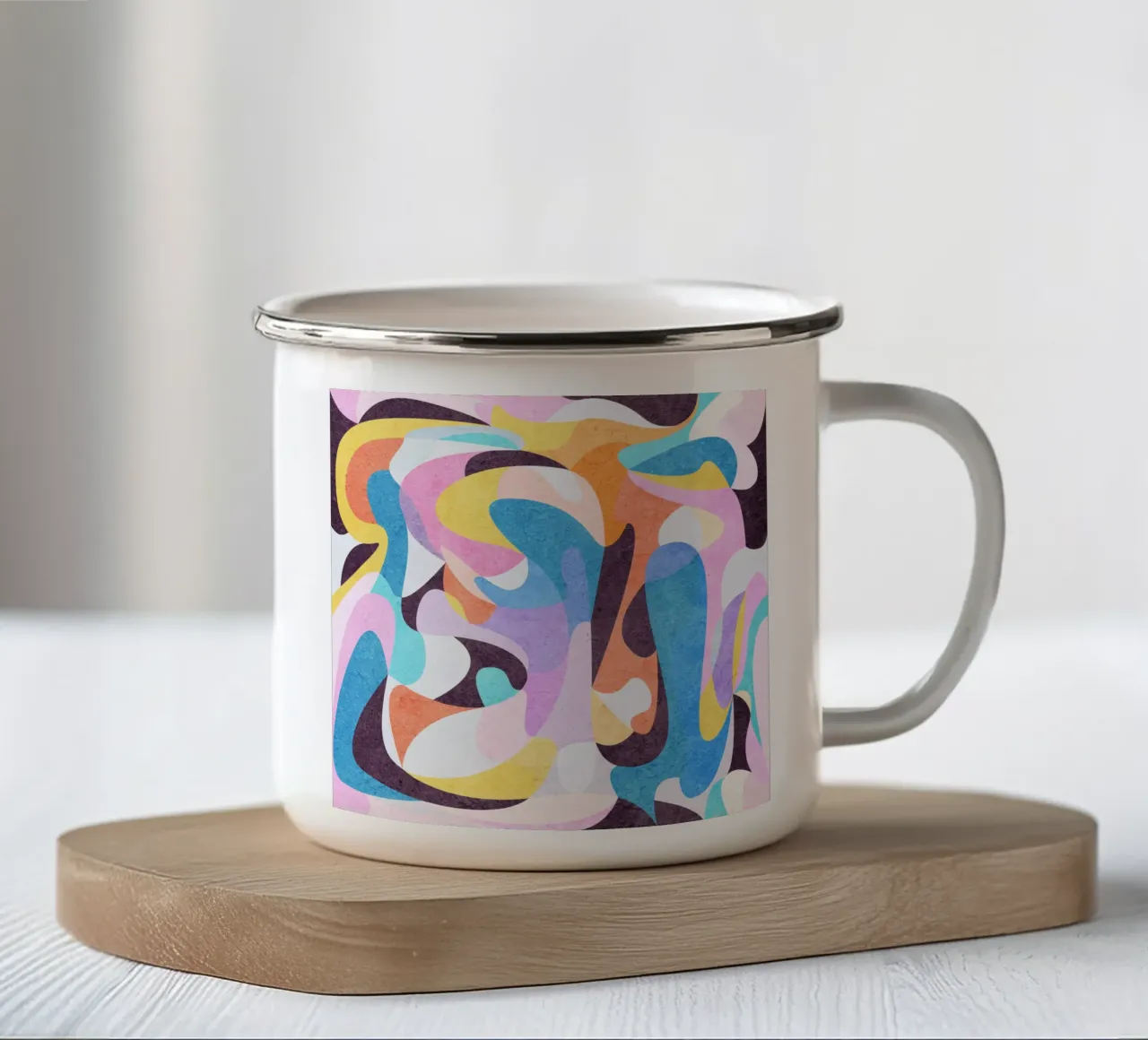 Ease And Flow tazza in smalto da lovely lines