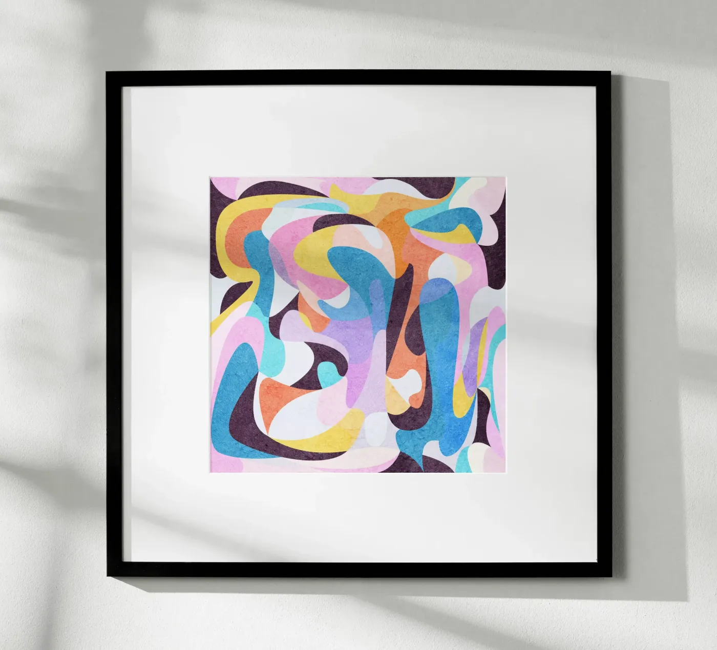 Ease And Flow poster by Abstract Joy