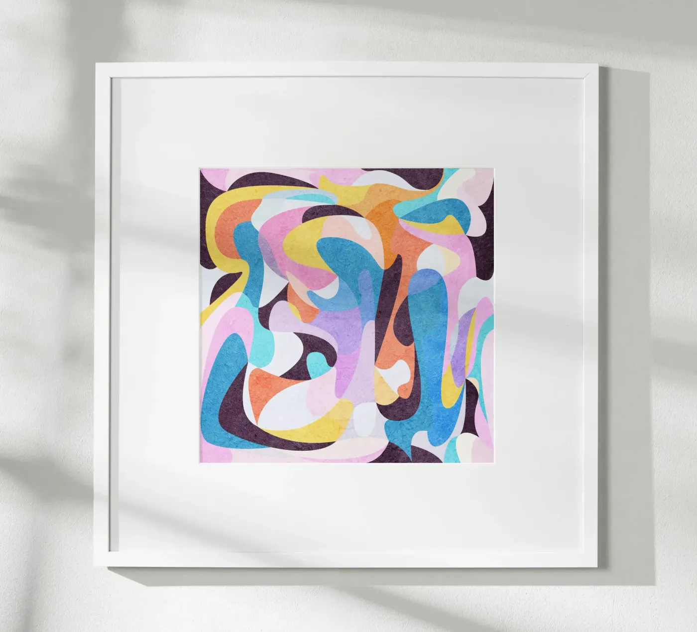 Ease And Flow poster by Abstract Joy