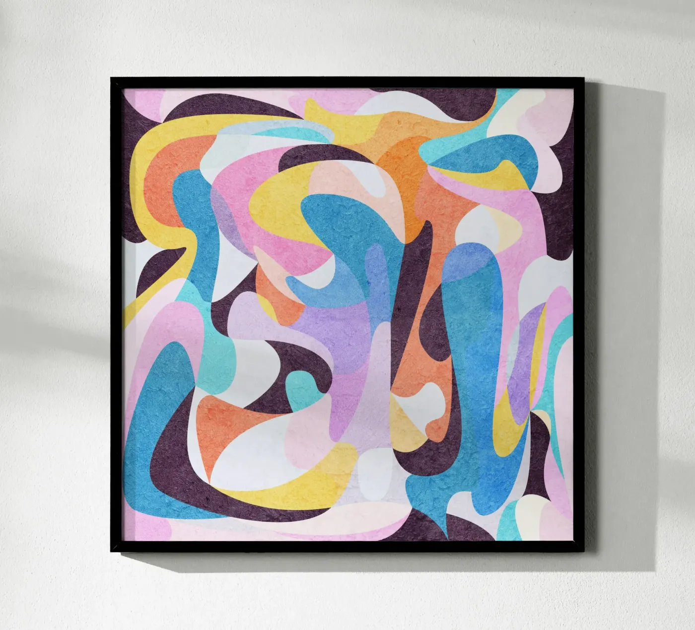 Ease And Flow poster by Abstract Joy