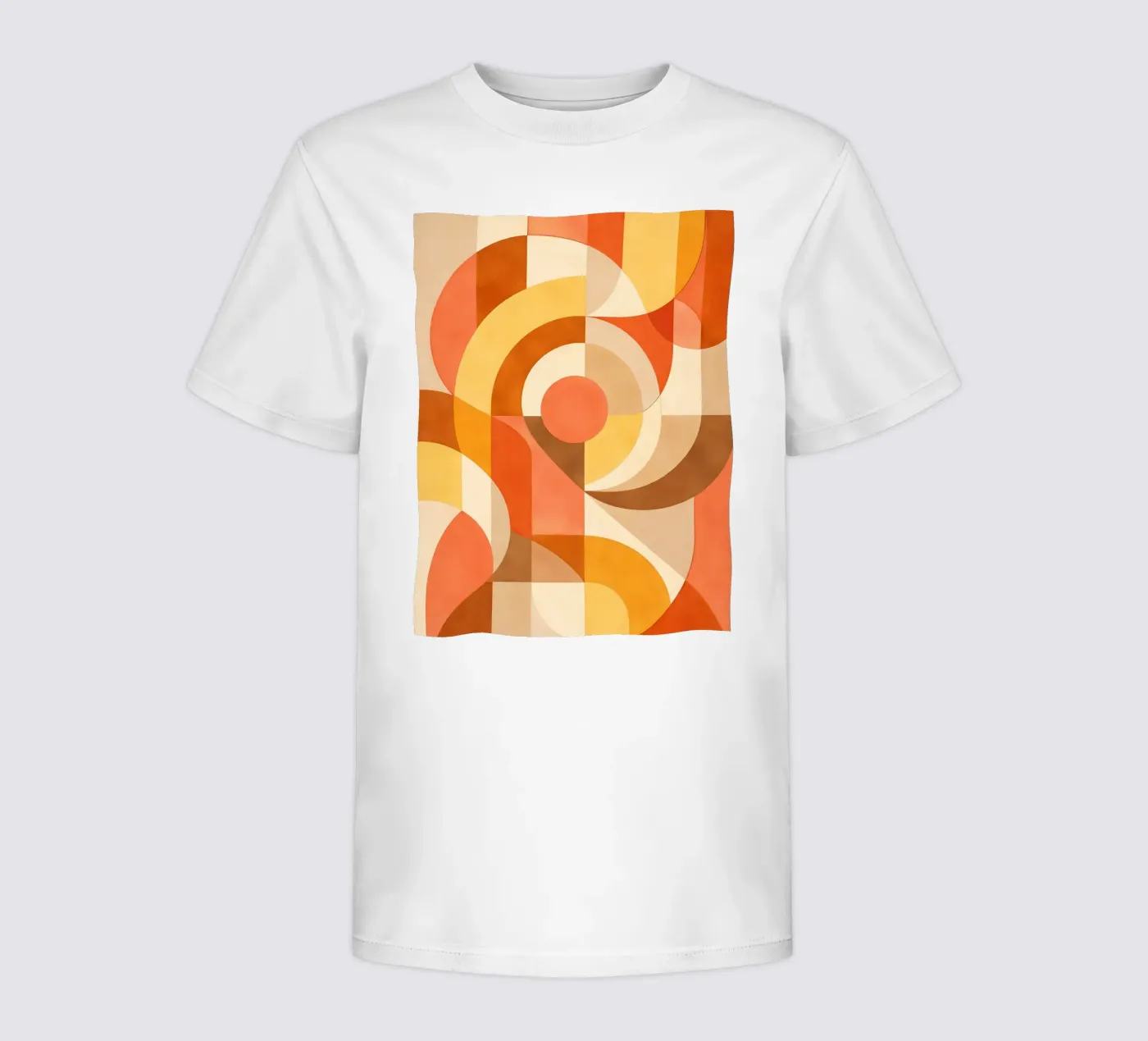 Gedurfde abstracte compositie met cirkelvormige vormen kinder t-shirt van DesignDoodle