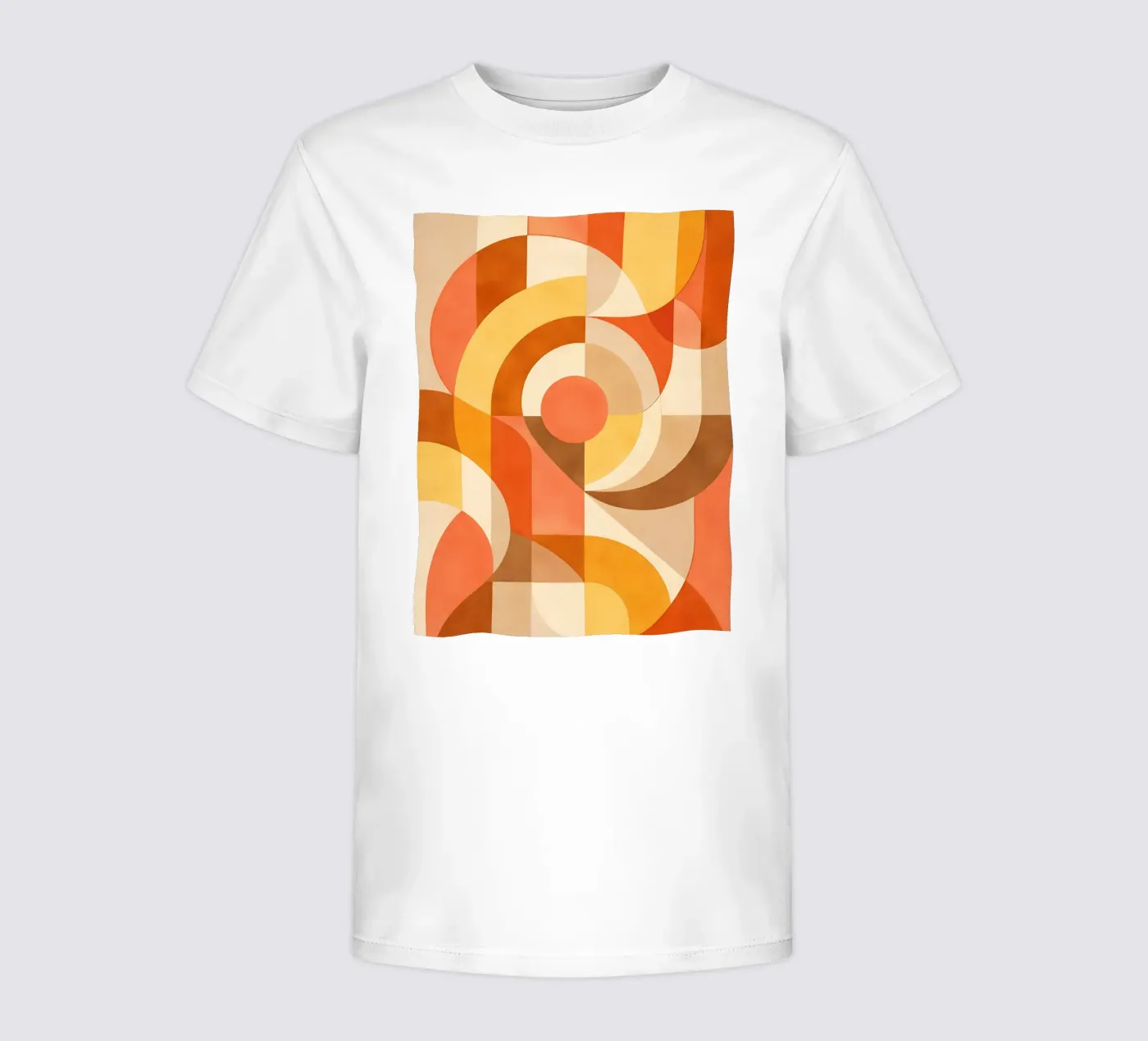Gedurfde abstracte compositie met cirkelvormige vormen kinder t-shirt van DesignDoodle