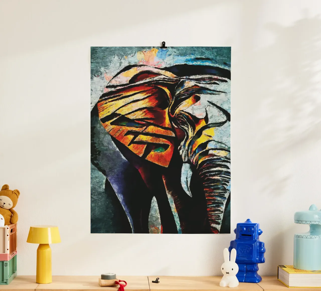 Elephant graph poster by Fred-Graph