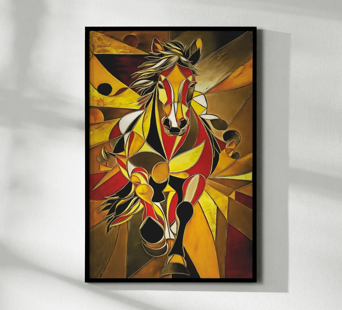 Cheval graph poster de Fred-Graph