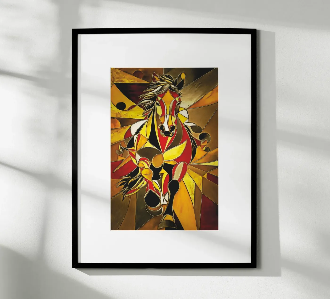 Cheval graph poster de Fred-Graph