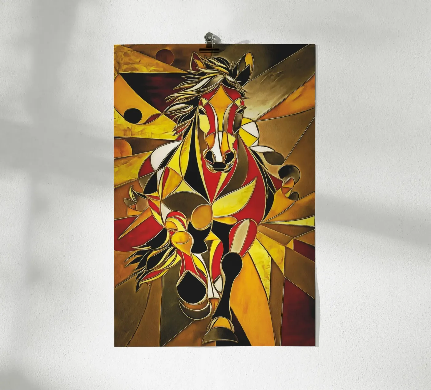 Cheval graph poster de Fred-Graph