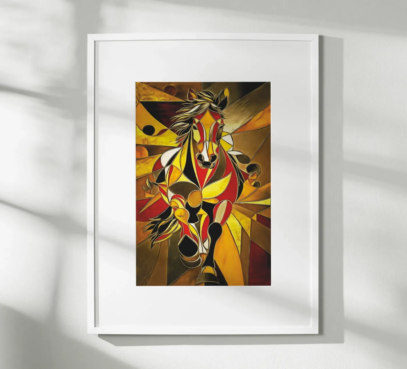 Cheval graph poster de Fred-Graph