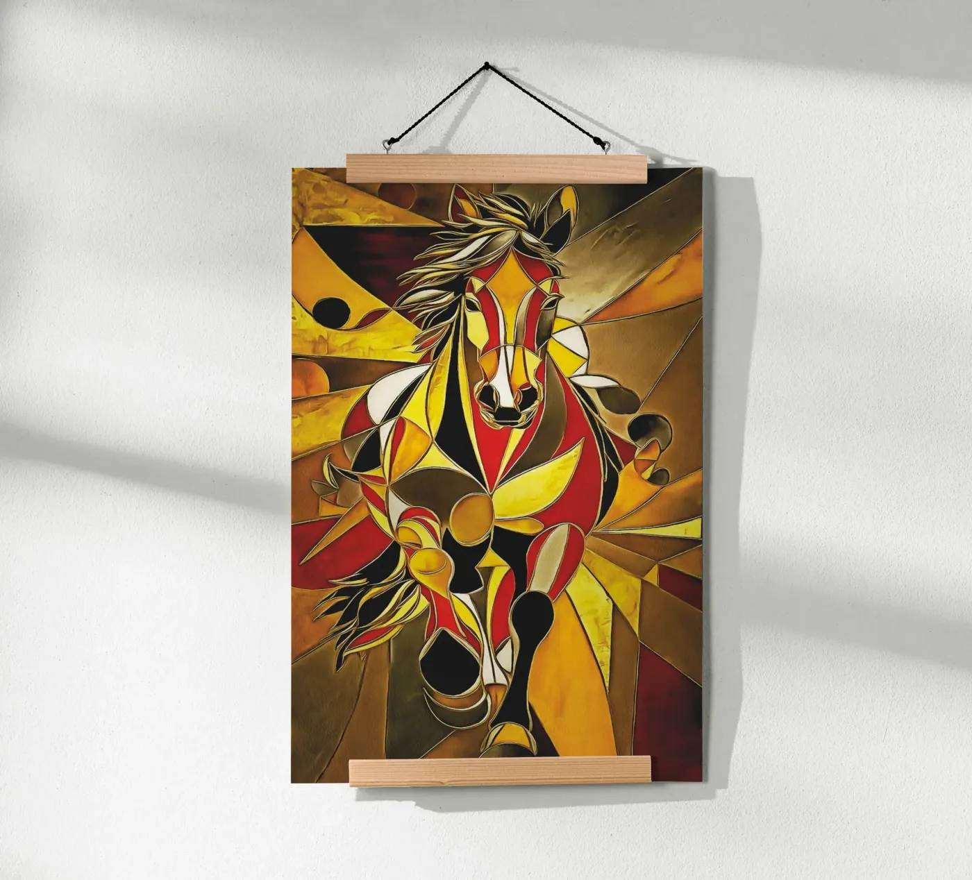 Cheval graph poster de Fred-Graph