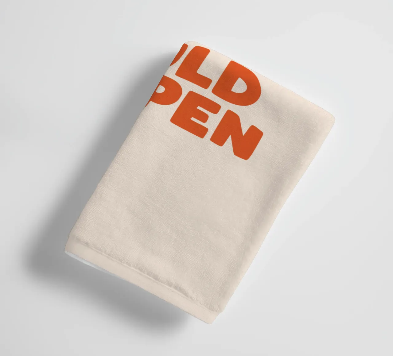 Qual è il meglio che potrebbe accadere Typografie Design asciugamano da bagno da THE MOTIVATED TYPE