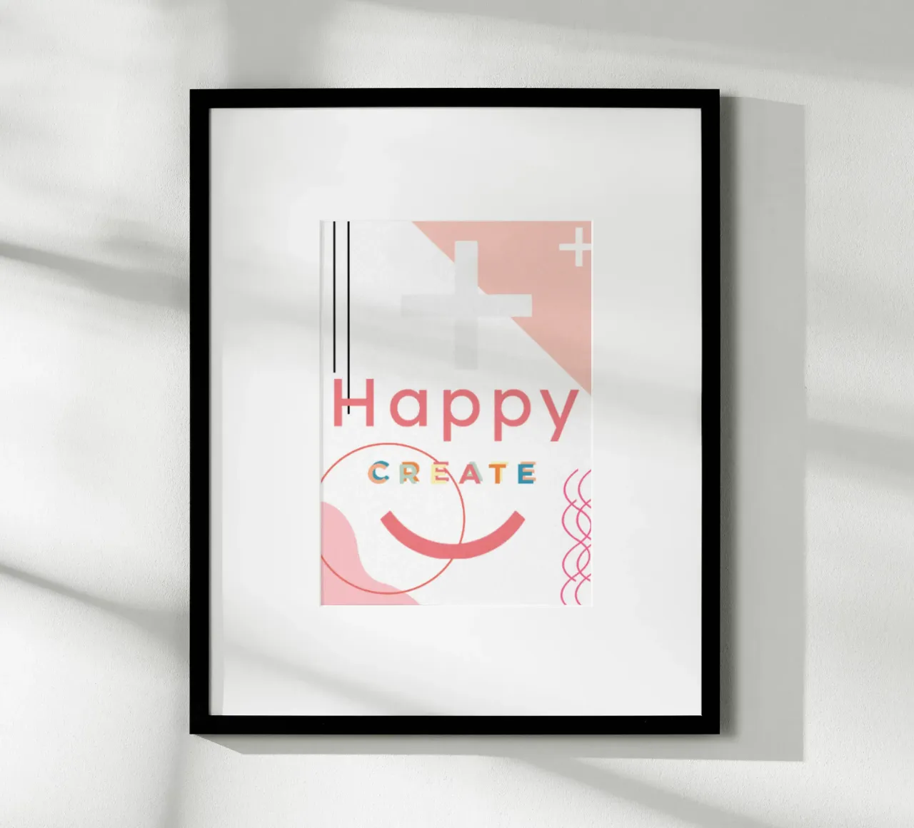 Happy Create poster by Nomi Morina