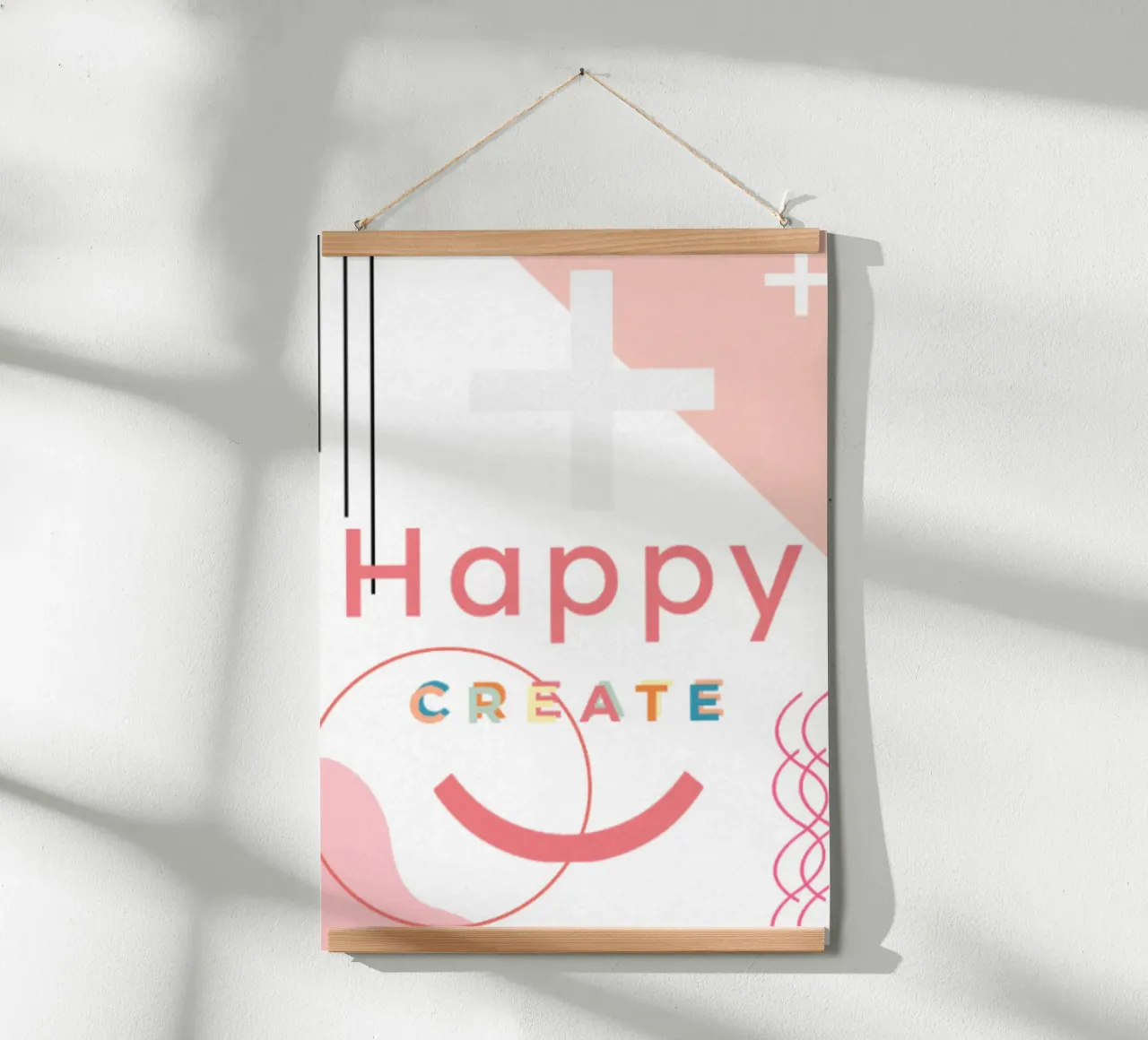 Happy Create poster by Nomi Morina