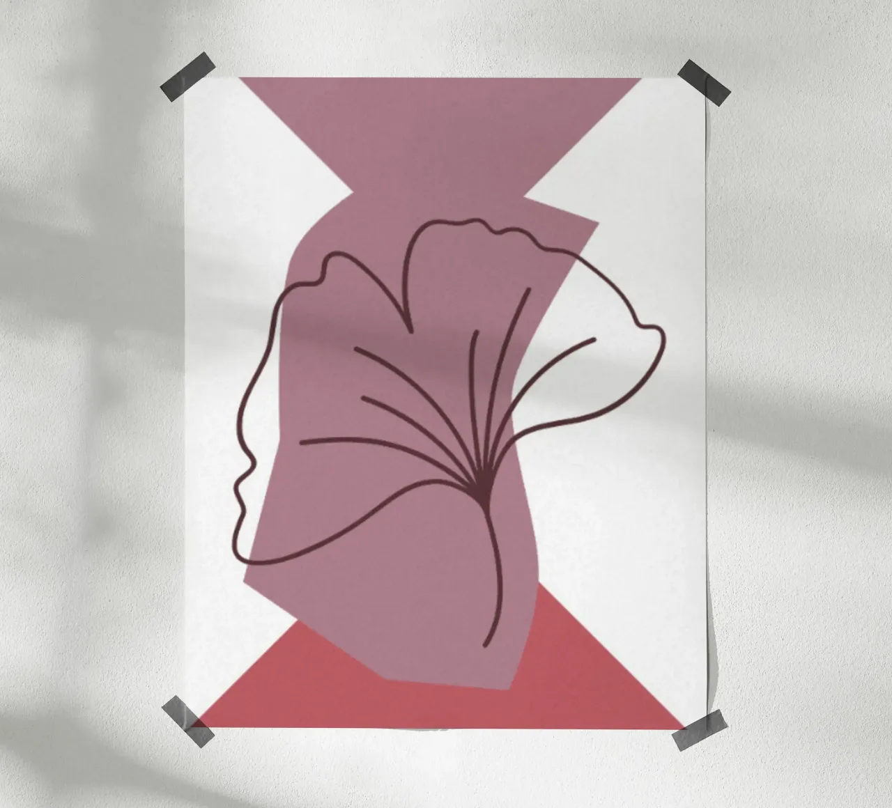 Tra linee e forme poster da Nomi Morina