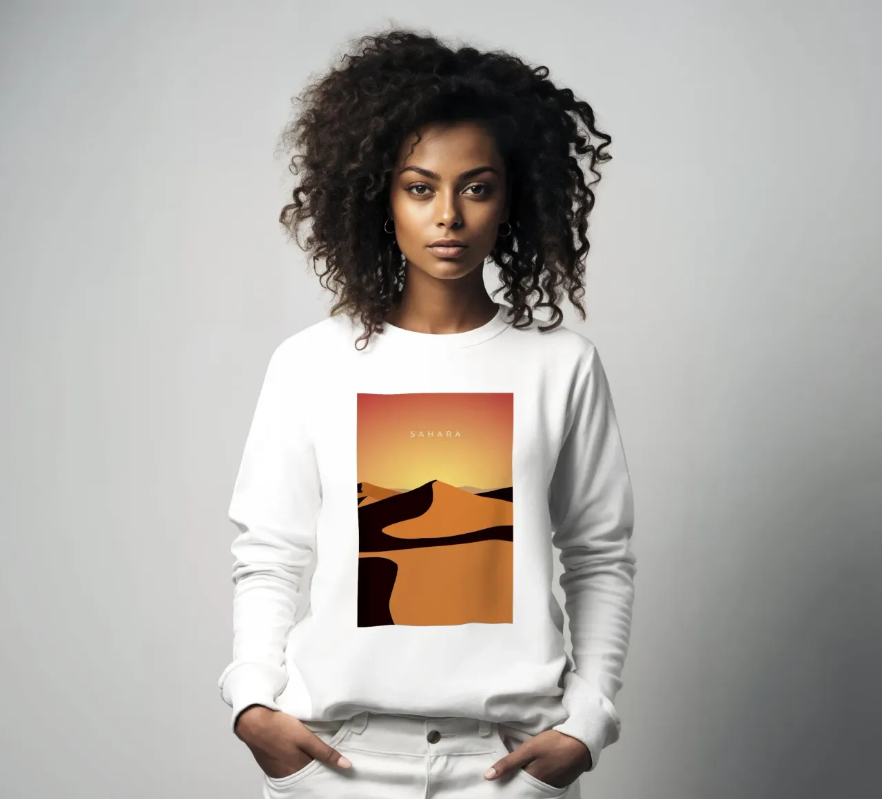 Sahara felpa da minimalist designs