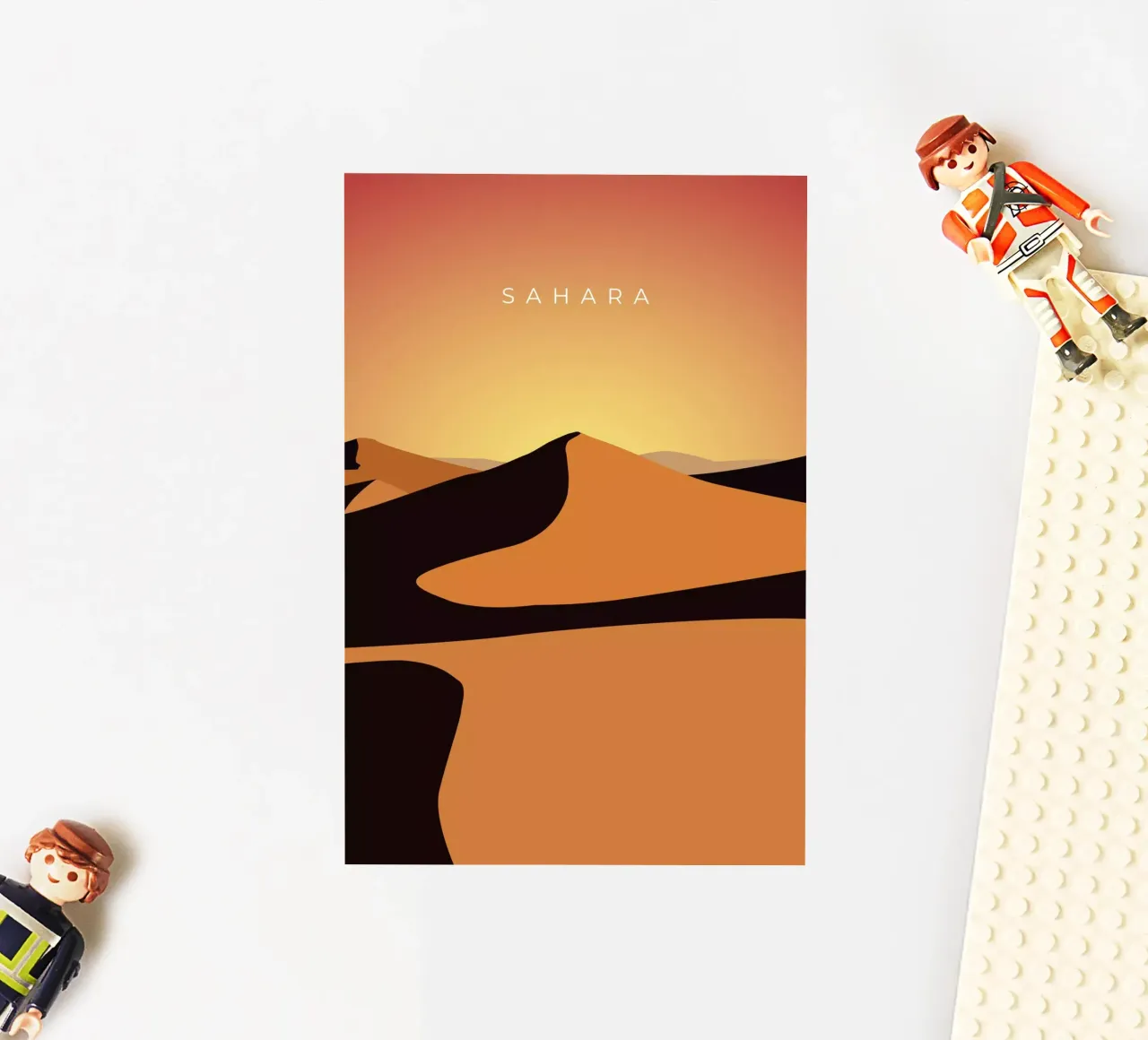 Sahara sticker by minimalist designs
