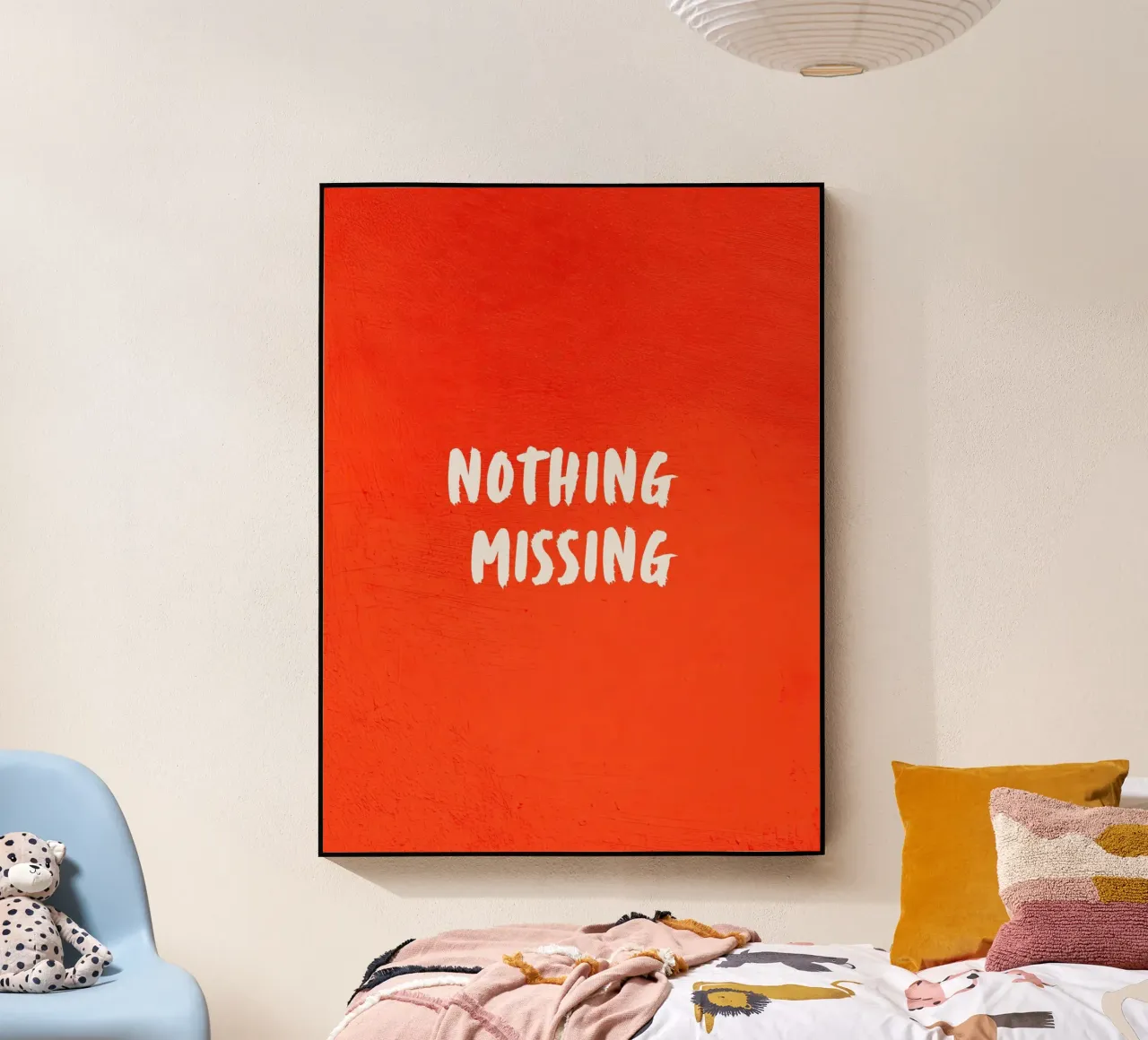 Nothing Missing plexiglas de Between Lines