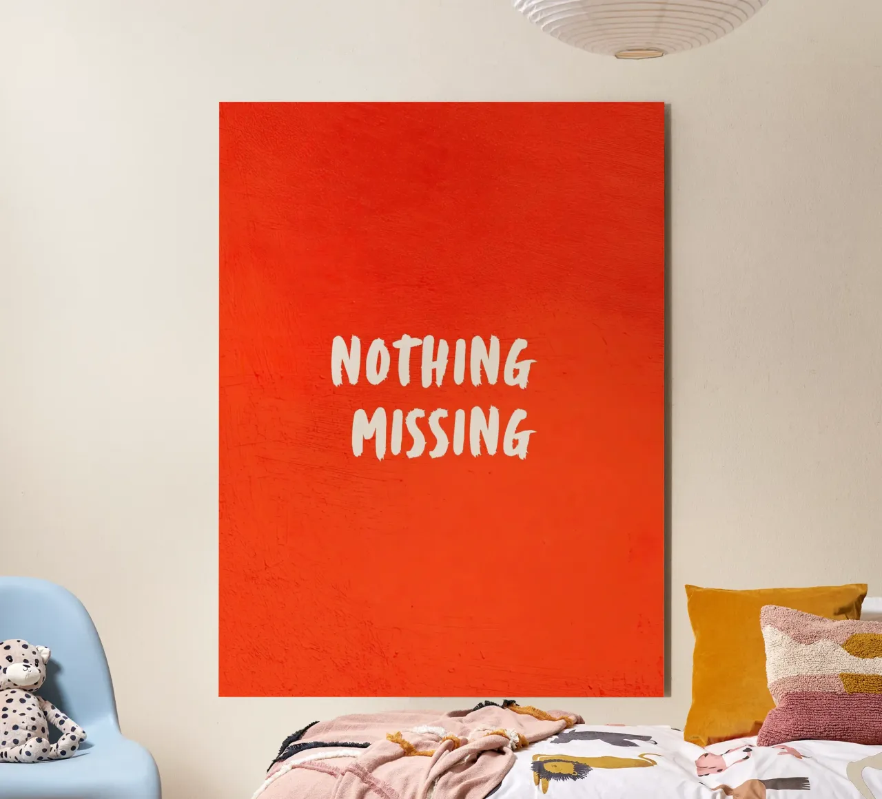 Nothing Missing alluminio dibond da Between Lines