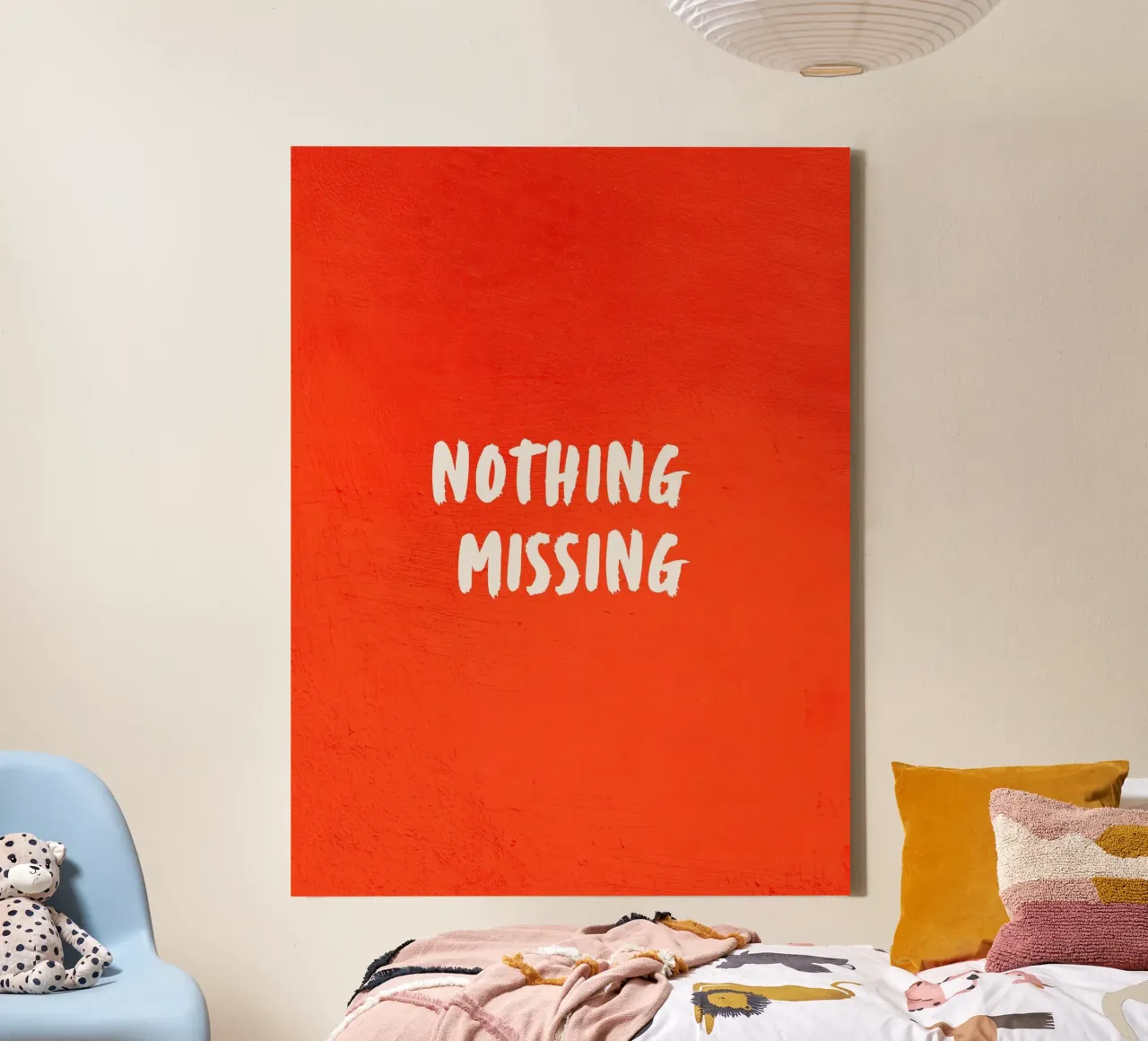 Nothing Missing tela da Between Lines