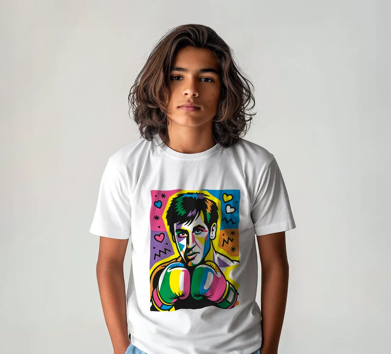 Boxer grafico t-shirt bambini da Fred-Graph