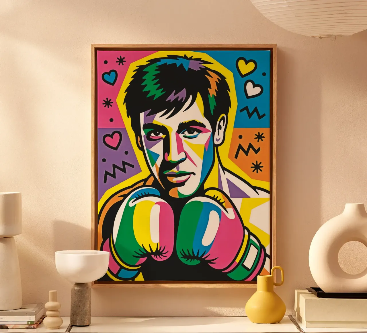 Boxer grafico tela da Fred-Graph