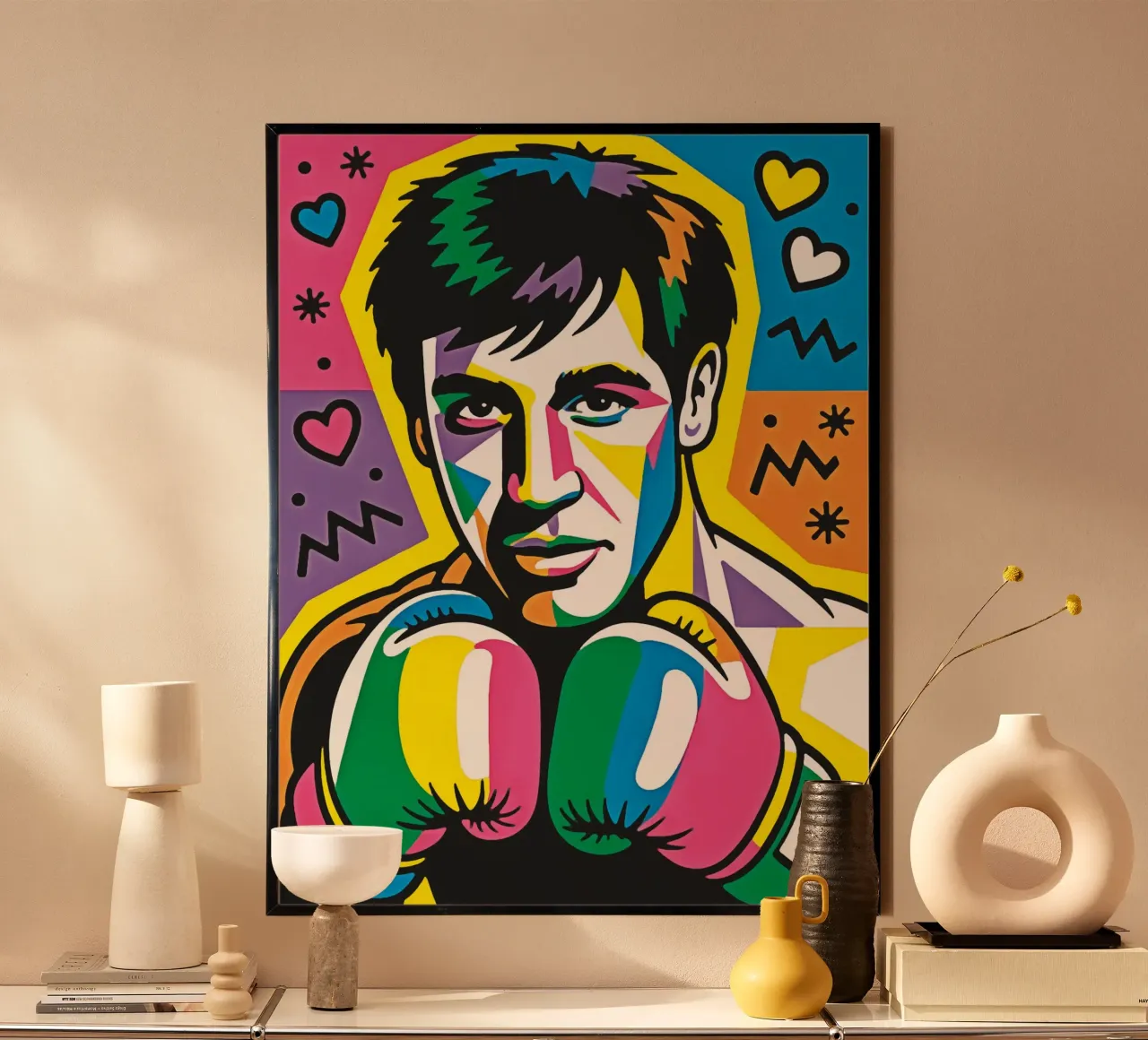 Boxer graph poster by Fred-Graph