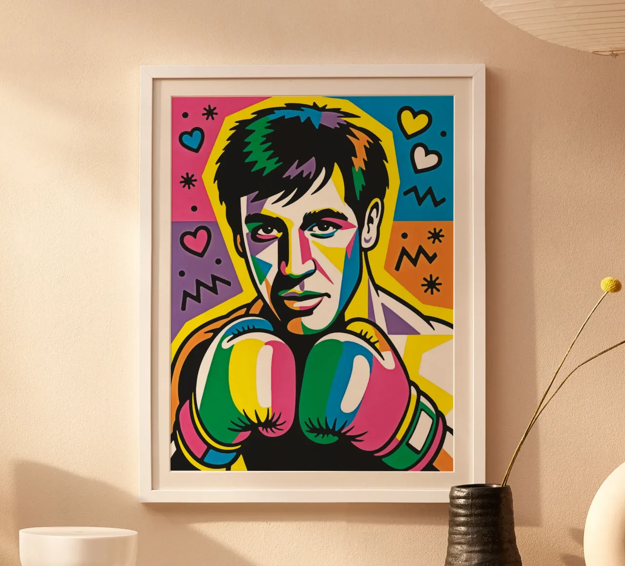 Boxer graph poster by Fred-Graph