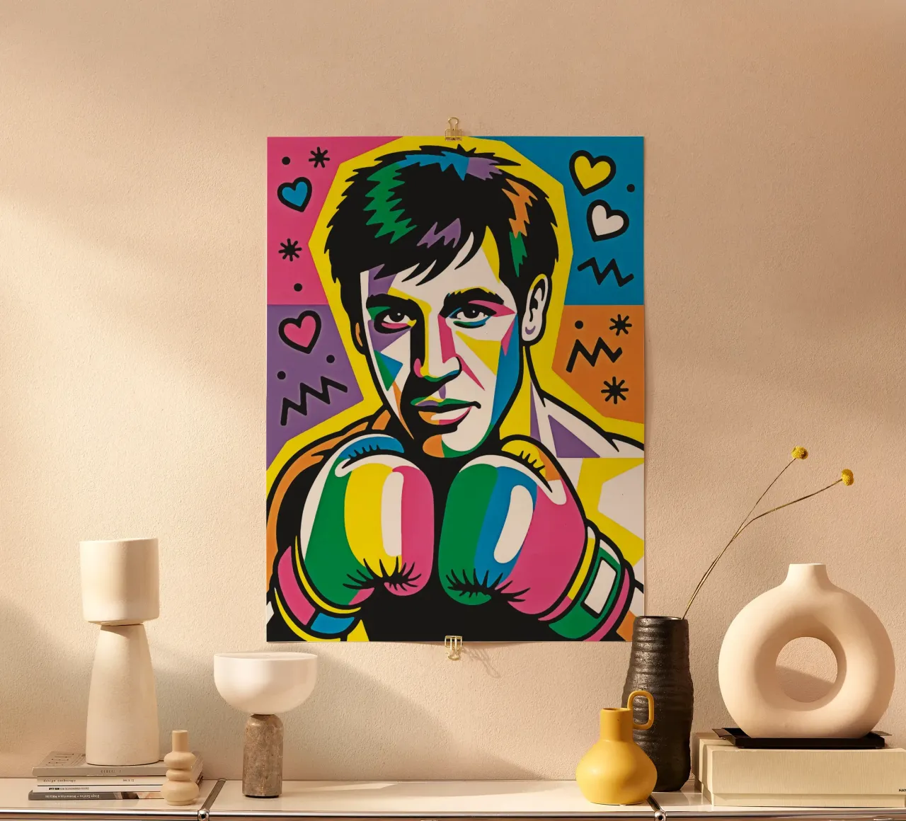 Boxer graph poster by Fred-Graph