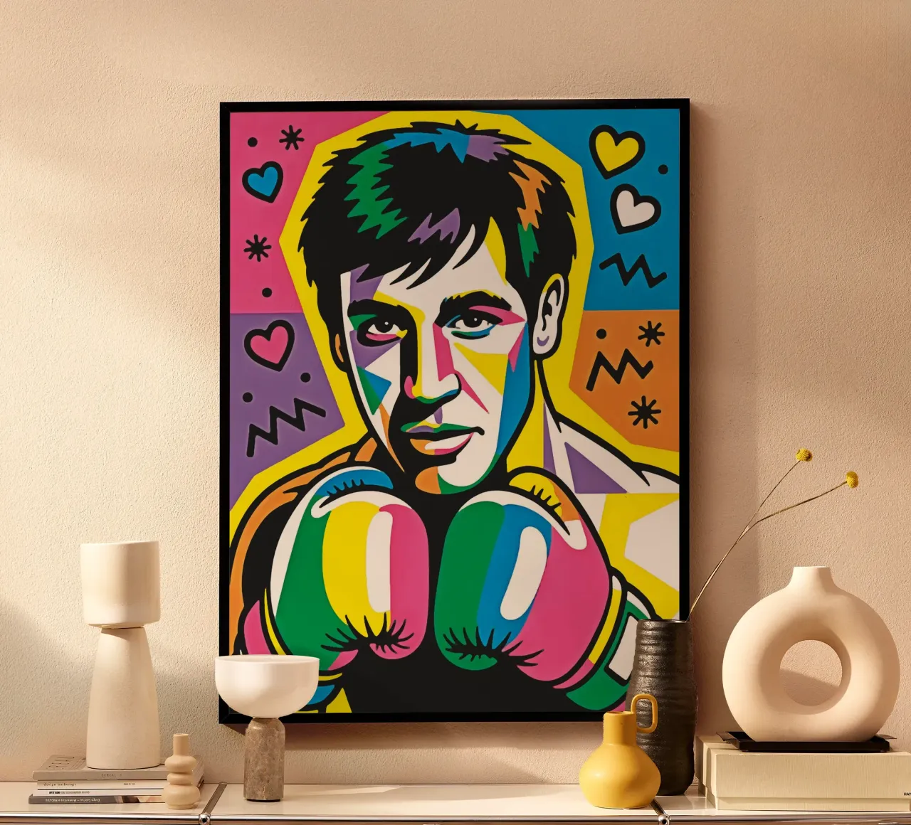 Boxer graph poster by Fred-Graph
