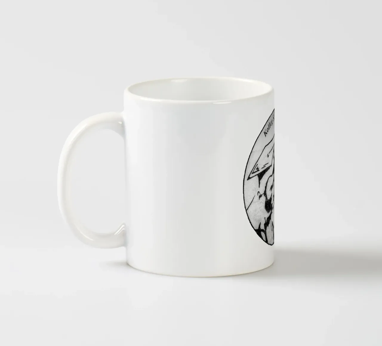 Abilogo 1990 (Original Mauerstruktur) tazza in ceramica da Kolleg St. Blasien