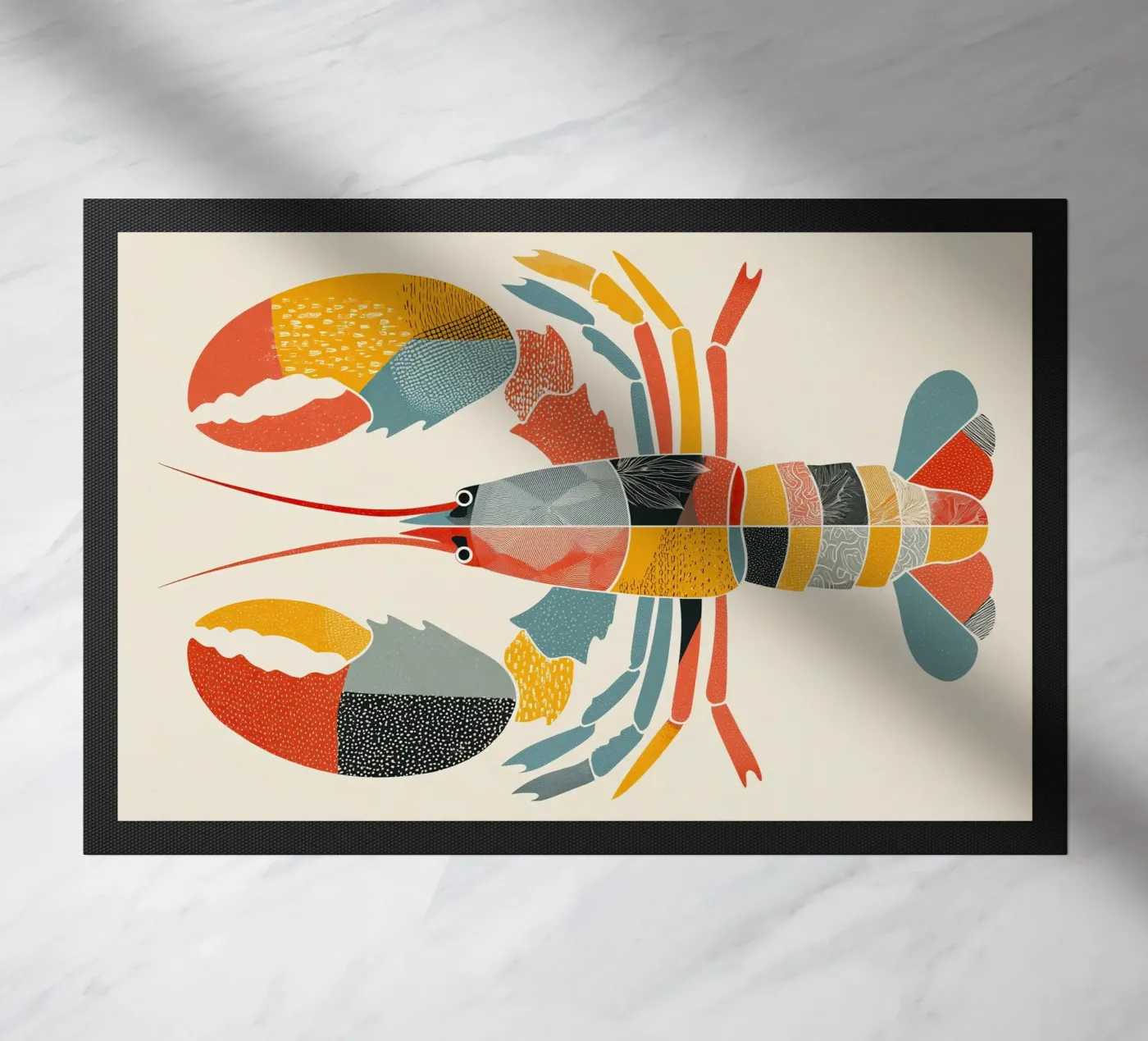 Patterned Lobster zerbino da Luca